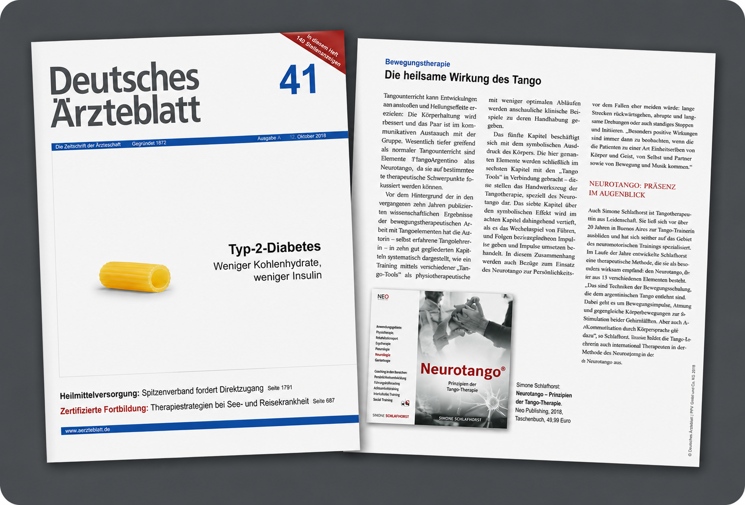 Fachartikel Neurotango Deutsches Ärzteblatt